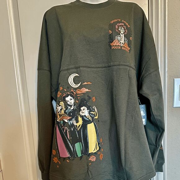 Disney Tops - HALLOWEEN Hocus Pocus 2 Spirit Jersey Adults 2023 NWT Size L Large Disney Parks
